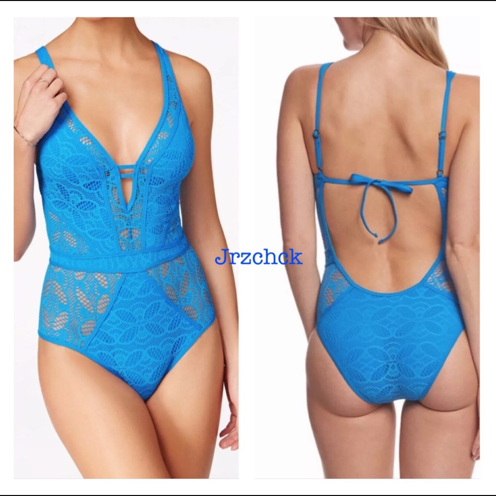 NWT Cami One Piece Bathing Suit Swimsuit Becca